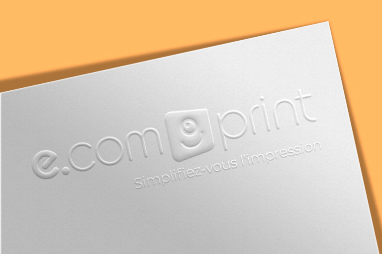 les finitions e.com'print - embossage papier